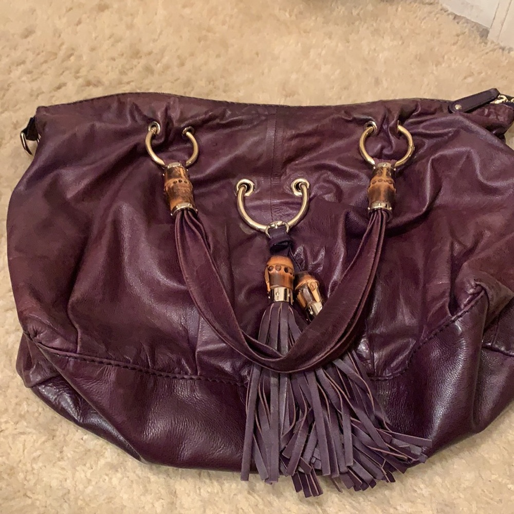 Gucci Eggplant Purse - Picture 8 of 16